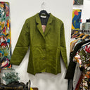 Prototype - veste costume lin vert A50