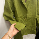 Prototype - veste costume lin vert A50
