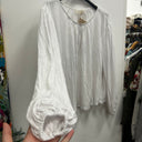 Prototype - haut blouse Séraphine blanche A51
