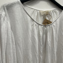 Prototype - haut blouse Séraphine blanche A51