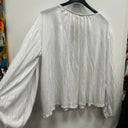 Prototype - haut blouse Séraphine blanche A51