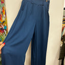Prototype - ensemble pantalon tunique bleu en viscose A56