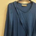 Prototype - ensemble pantalon tunique bleu en viscose A56