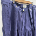 Prototype - pantalon bleu / violet  boutons A59