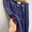 Prototype - pantalon bleu / violet  boutons A59