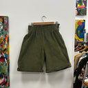 Prototype - short vert velours côtelé A60