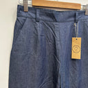 Prototype - pantalon Nestor fluide couleur jeans A62