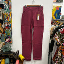Prototype - pantalon Marcus fluide double gaze de coton framboise A63