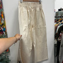 Prototype - pantalon blanc cassé toile A65