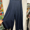 Prototype - pantalon fluide bleu marine A67