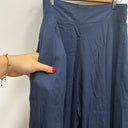 Prototype - pantalon fluide bleu marine A67