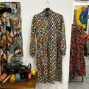 Prototype - robe Pomme longueur midi coton jardin d'antan A74