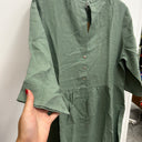 Prototype - robe Aline lin vert tendre A75