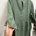 Prototype - robe Aline lin vert tendre A75