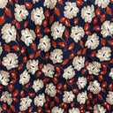 Prototype - robe Tia - sergé de coton/viscose fleurs d'Espelette A77