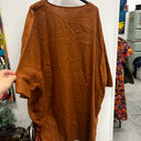 Prototype - robe lin marron A79
