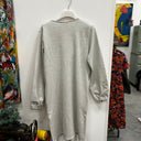 Prototype - robe Thalie - sweat gris clair chiné A85