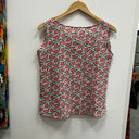 Prototype - blouse Coline double gaze de coton motif fleuri rose A88