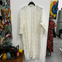 Prototype - veste dentelle blanche taille unique A91