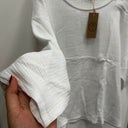 Prototype - blouse Yumi double gaze de coton blanc A97