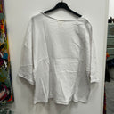 Prototype - blouse Yumi double gaze de coton blanc A97