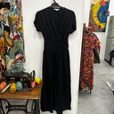 Prototype - robe longue cache coeur noir viscose A99