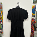 Prototype - robe longue cache coeur noir viscose A99