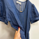 Prototype - robe Ophélie - jean lyocell bleu A111