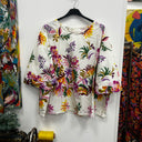 Prototype - blouse Nao en coton motif fleuri A115