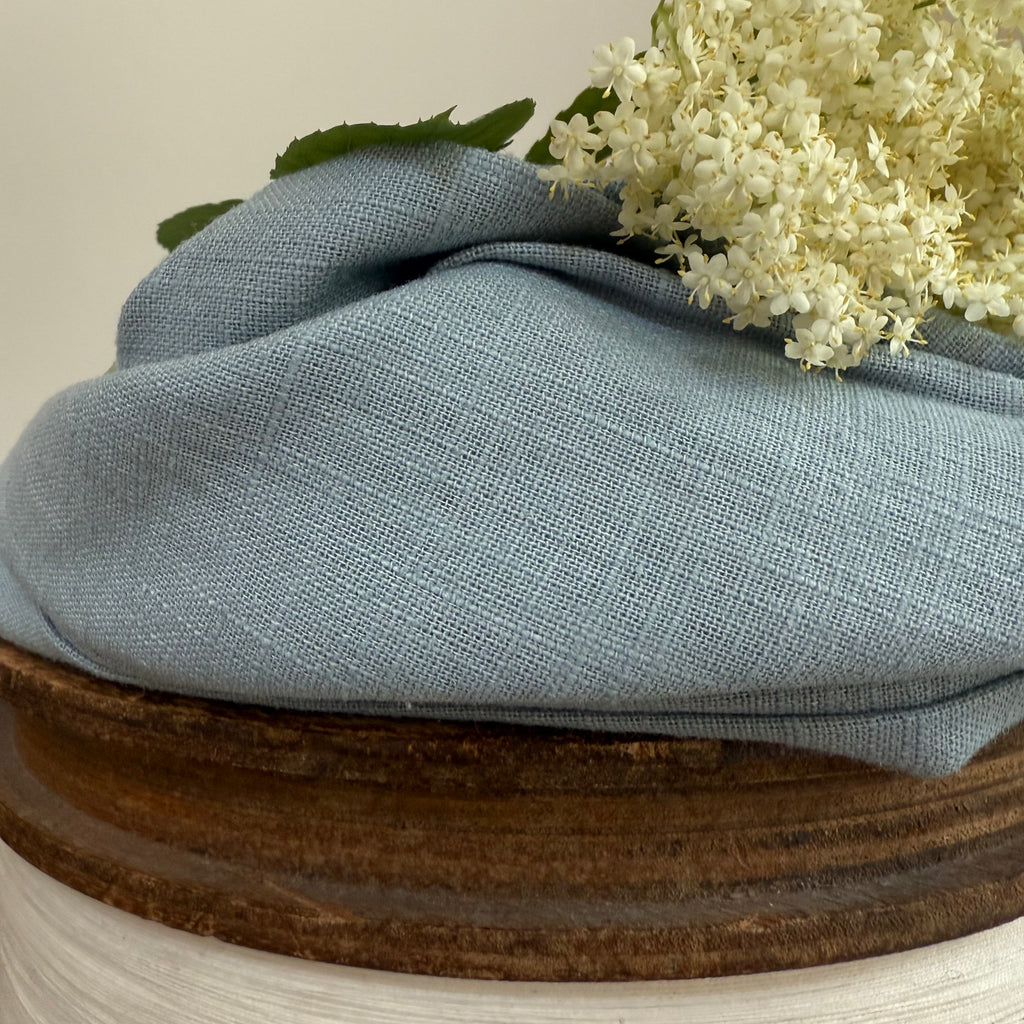 Robe Soizic - lin bleu ciel