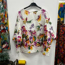 Prototype - blouse Nao en coton motif fleuri A115