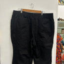 Prototype - pantalon en coton noir braguette boutons A118
