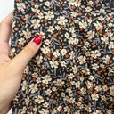 Prototype - jupe culotte Margaux sergé viscose fleuri champêtre A120