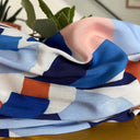 Ceinture Anita  - viscose feuillage graphique