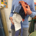 Les chutes de lin de l’atelier - G3