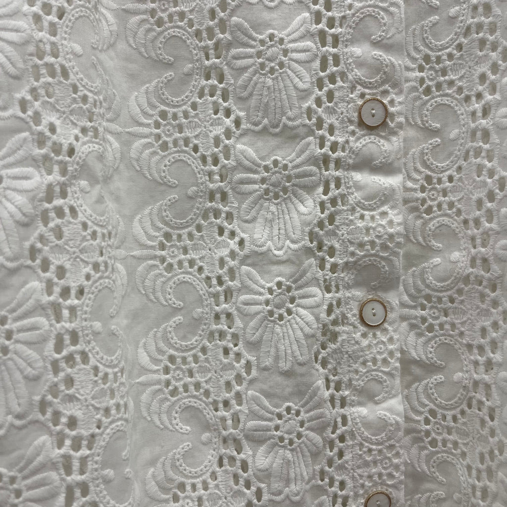 #2 imparfait - blouse Myrtille broderie fleurie ajourée
