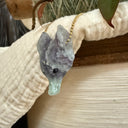 Collier Liberté violette