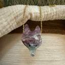 Collier Liberté violette