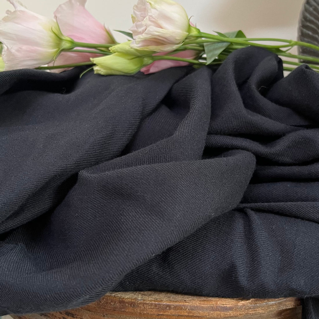 Robe Anaïs -  viscose noire