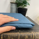 Coupon - lin bleu navy 190x135-A48
