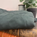 coupon - 100% viscose vert anglais 145x360-C65