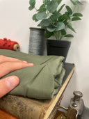 coupon - kaki viscose/lin 200x145-E52