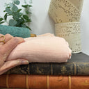 Coupon - gaze légère à double structure nude 150 cm de laize - E16