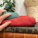 Coupon - lin coton papaye 140 cm de laize - E18