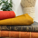 Coupon - lin ocre 140 cm de laize - E28