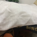 coupon - armuré de coton bio blanc 200x130-F23