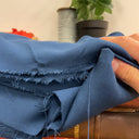 Coupon - viscose bleu nuit 115x150-B69