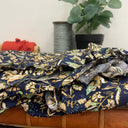 Coupon - imprimé en France 100% viscose 110x150-A31