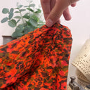 Coupon - imprimé en France 100% viscose 90x140-F37