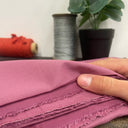 Coupon - coton léger pour doublure prune 130x150-E40